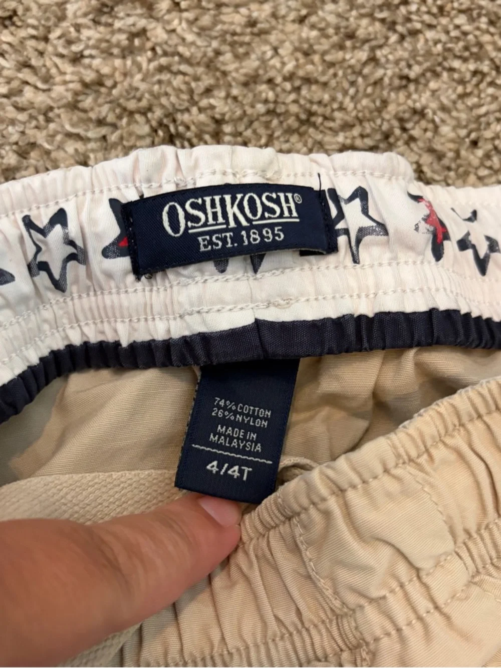 OshKosh B'gosh Boys Shorts and Top Bundle Size 4/4T